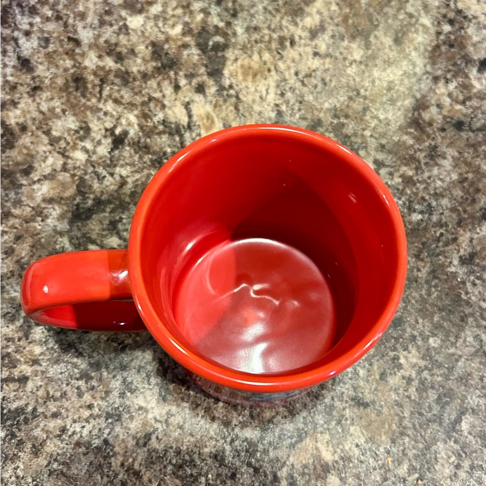 Red Cow Print Mug - Picture 4 of 4